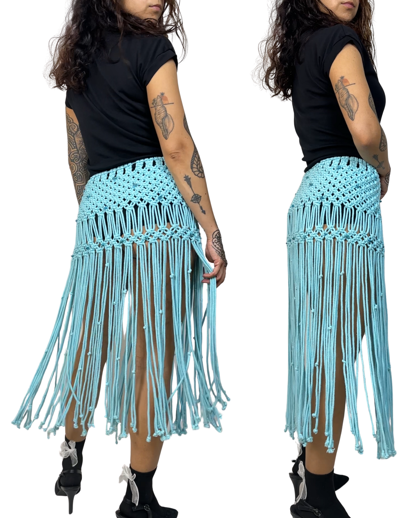 FALDA TURQUESA SAGITARIO