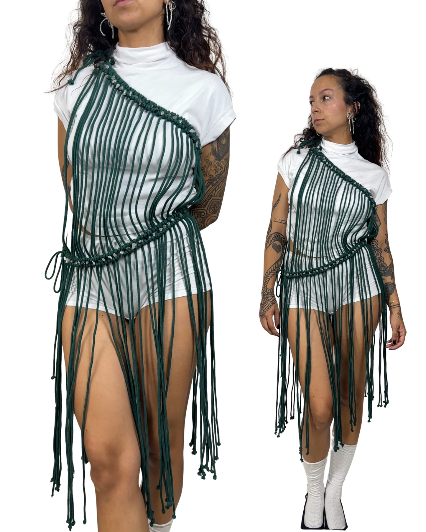 VESTIDO/TOP MACRAME VIRGO