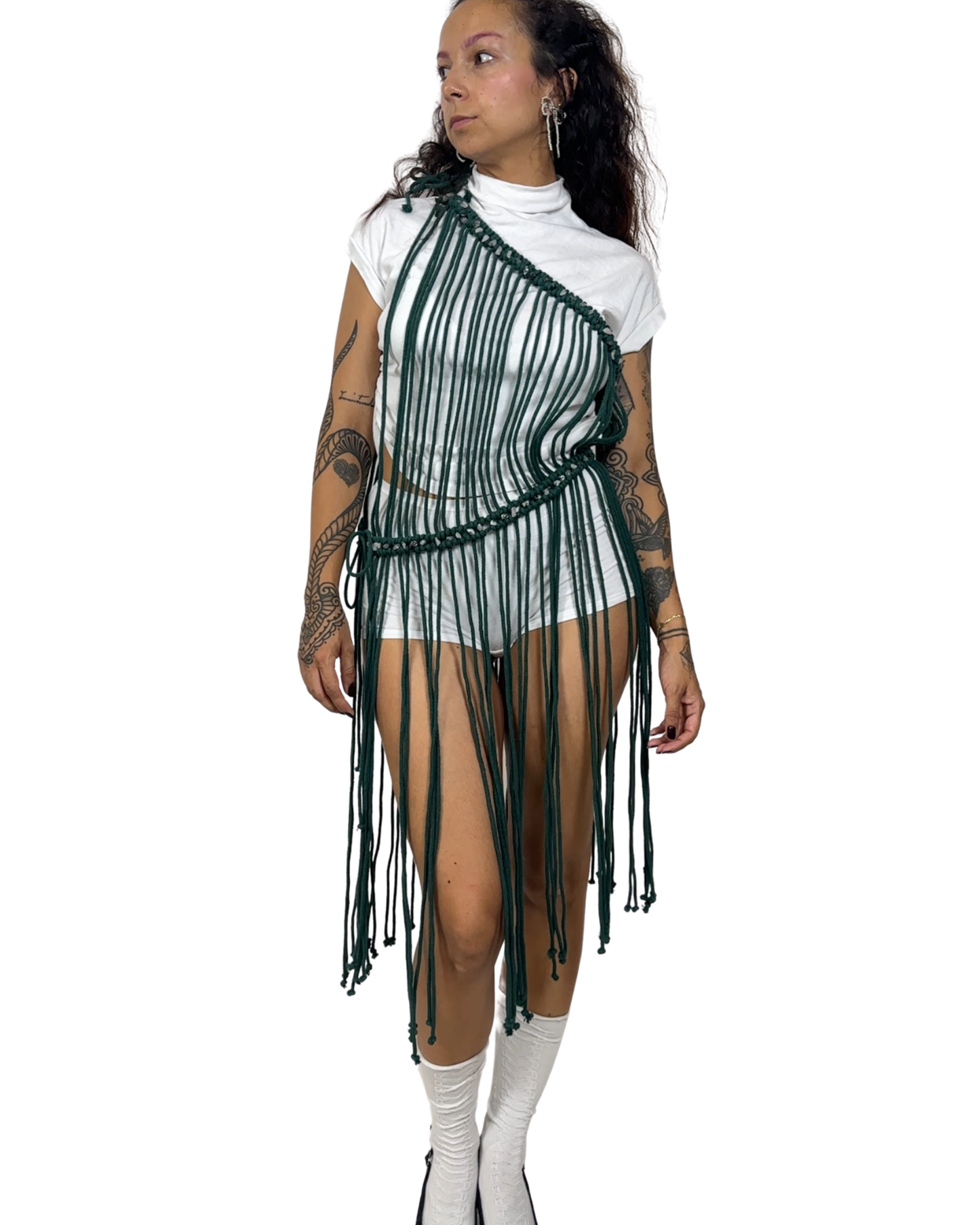 VESTIDO/TOP MACRAME VIRGO