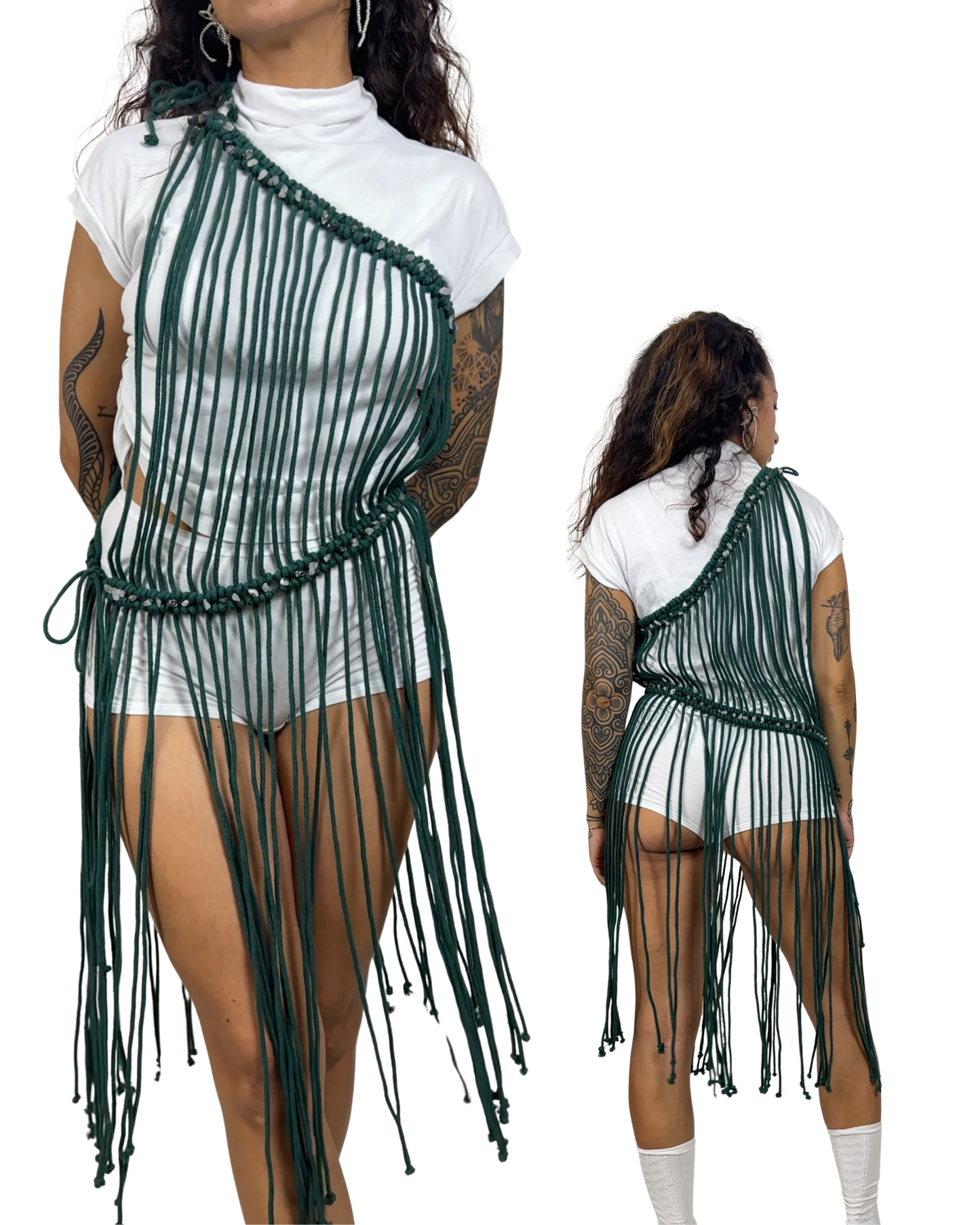 VESTIDO/TOP MACRAME VIRGO
