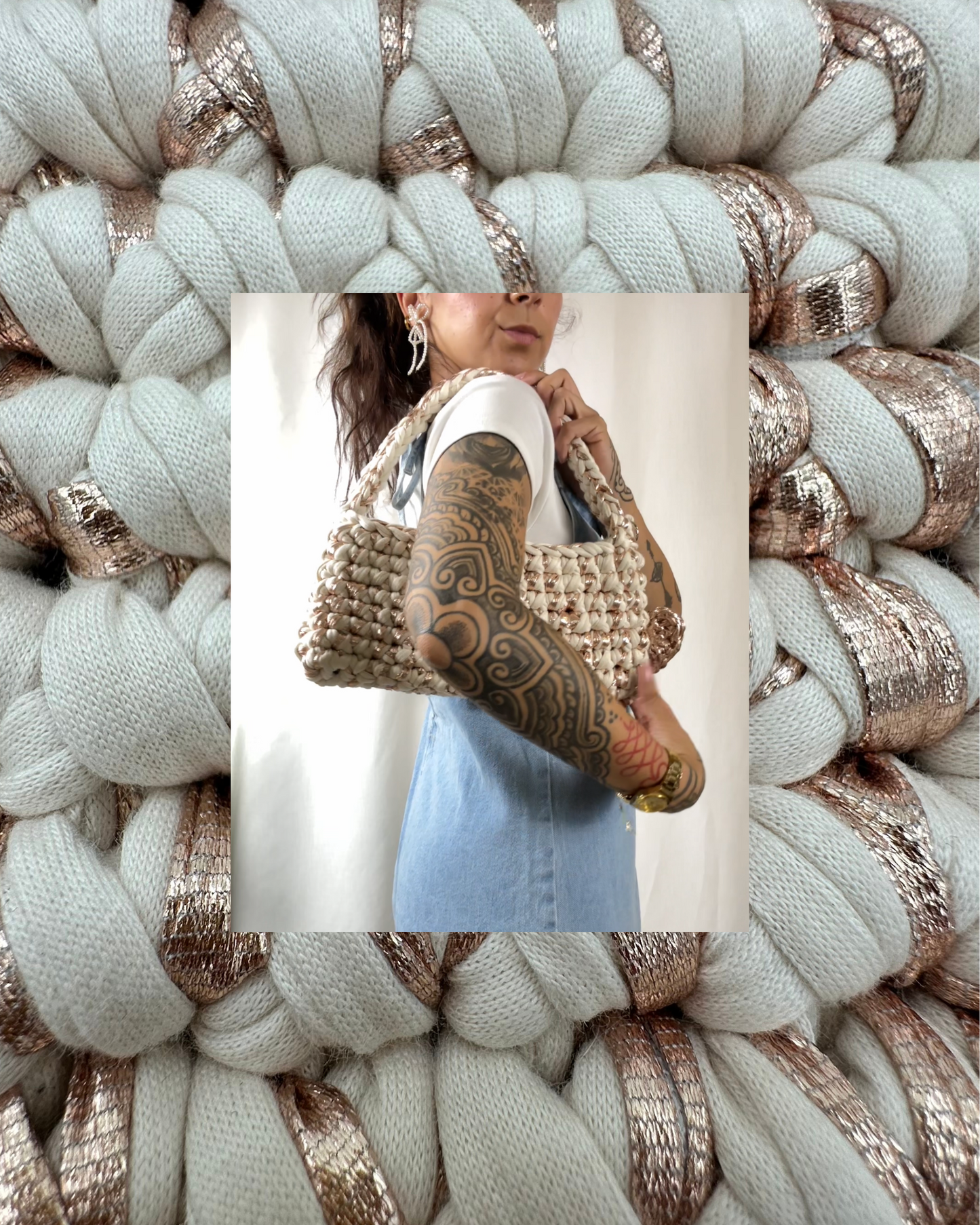 Aura Bag Natural White