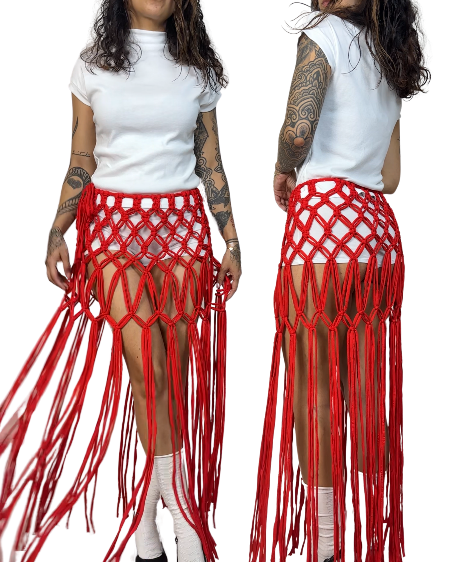FALDA AFRODITA ROJA