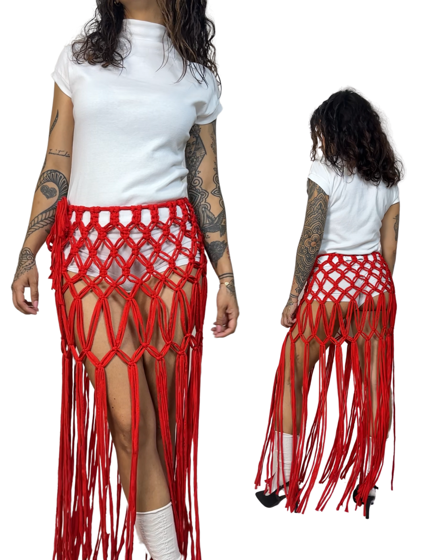 FALDA AFRODITA ROJA