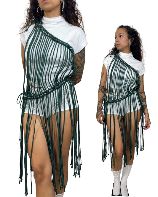 VESTIDO/TOP MACRAME VIRGO
