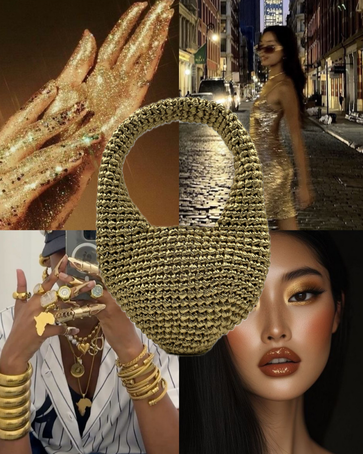 Olive Bag Gold