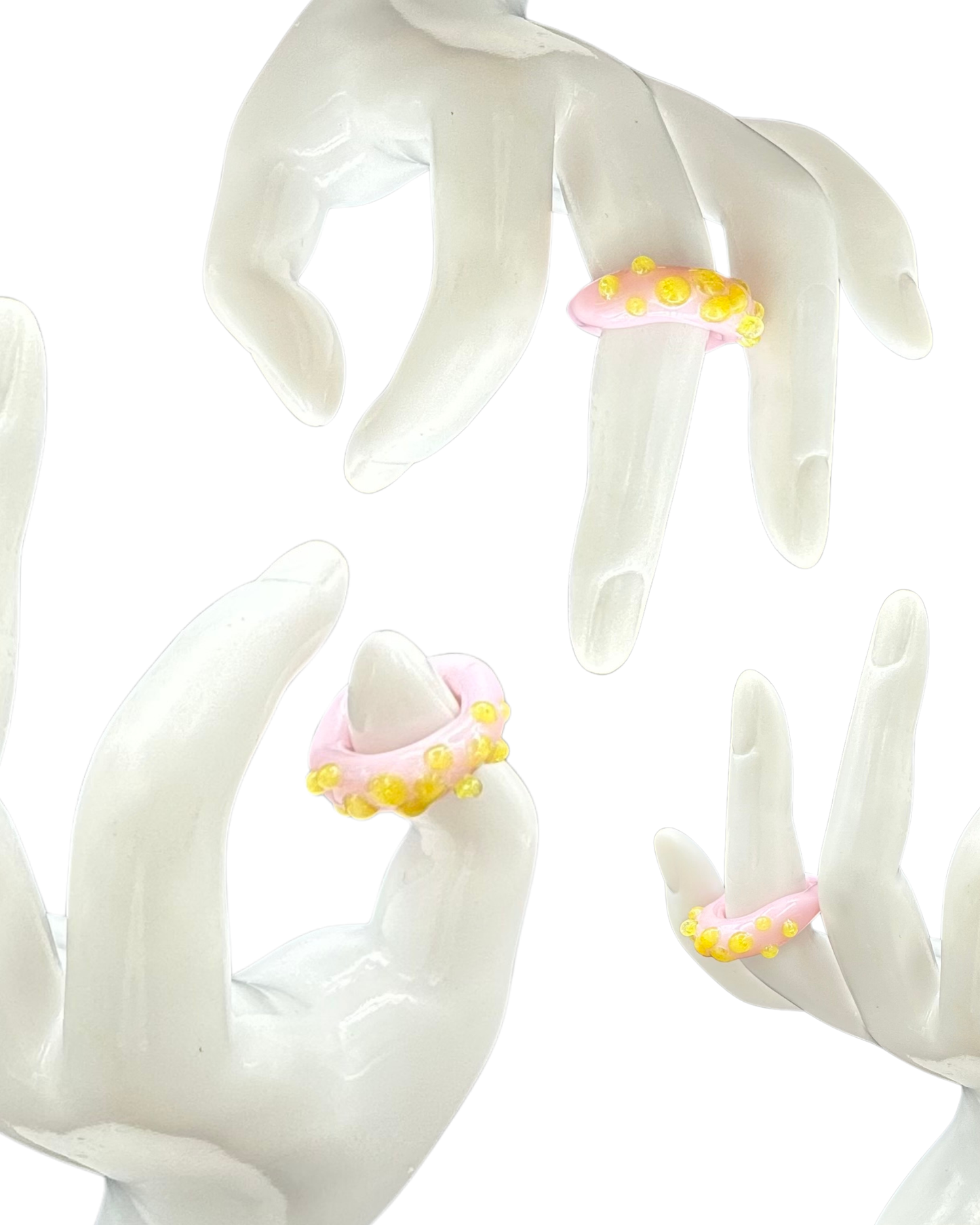 Anillo Nube de Fresa